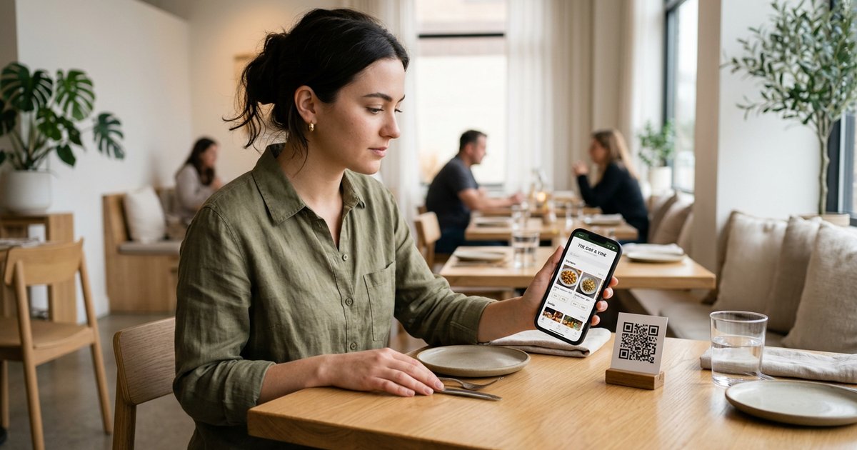 How a QR Code for Restaurant Menu Enhances Customer Experience and Workflow