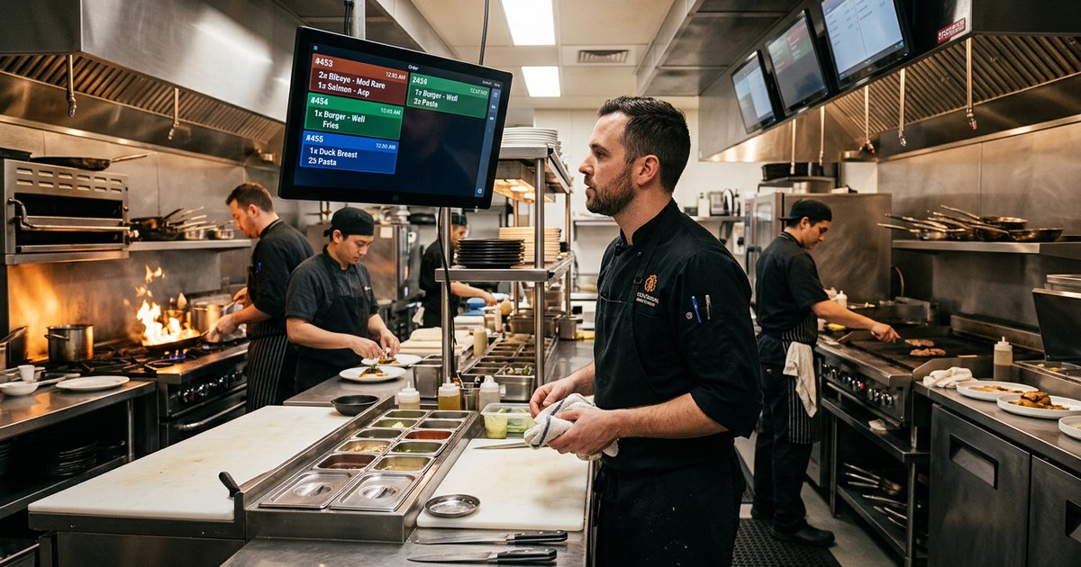 Kitchen Display Systems: Replacing Paper Tickets for Better Efficiency