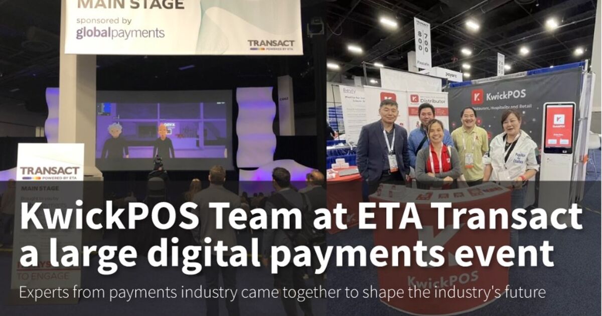 KwickPOS Team at ETA TRANSACT 2022