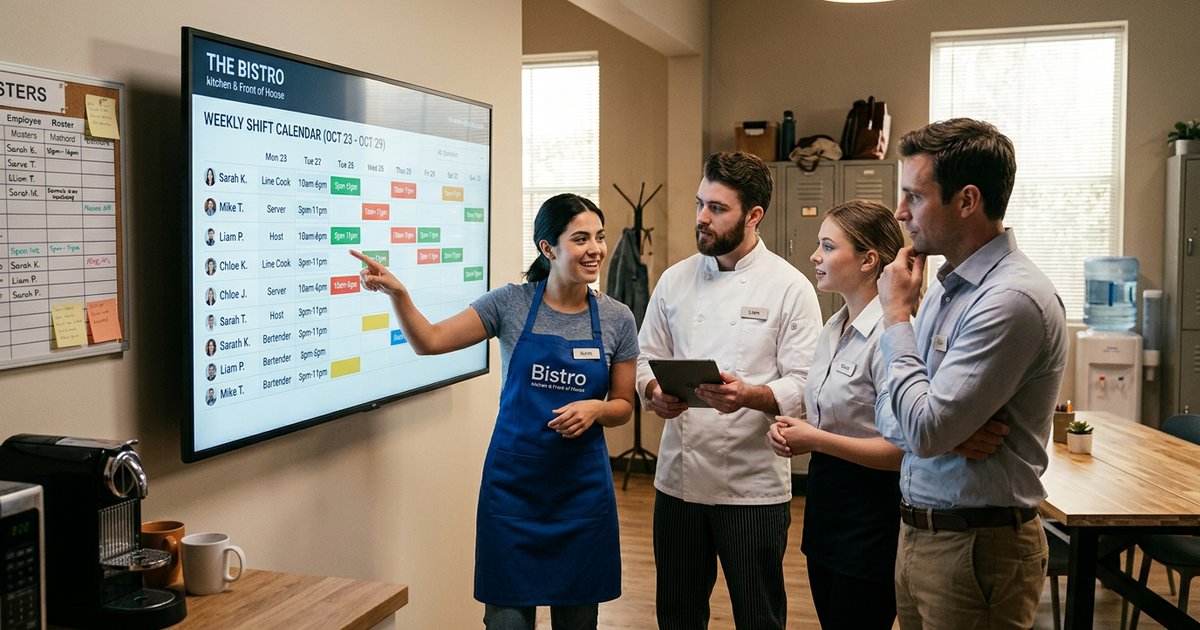 Restaurant Employee Scheduling: Best Practices for Happy Staff and Lower Costs