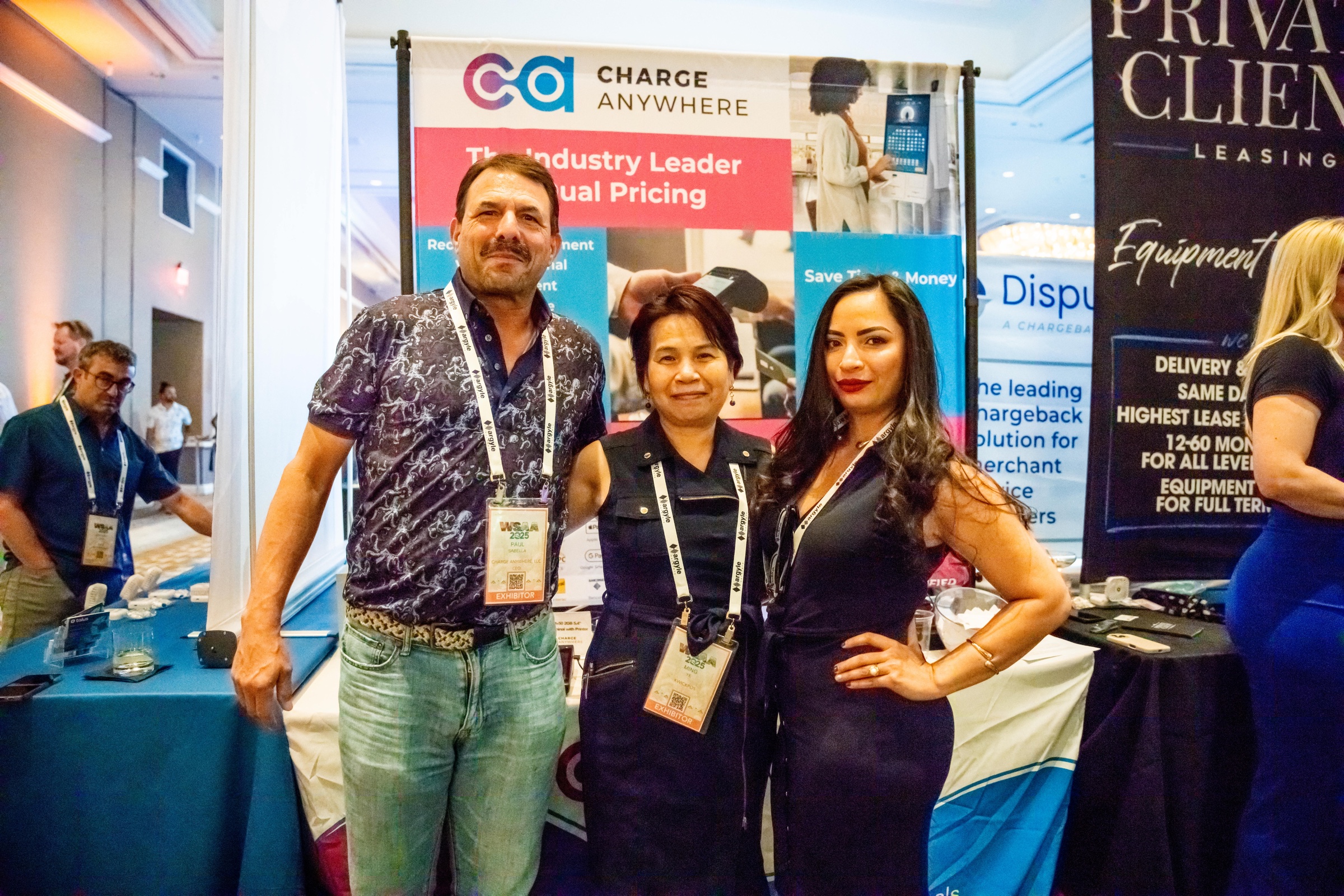 KwickPOS connecting with payment professionals at WSAA 2025