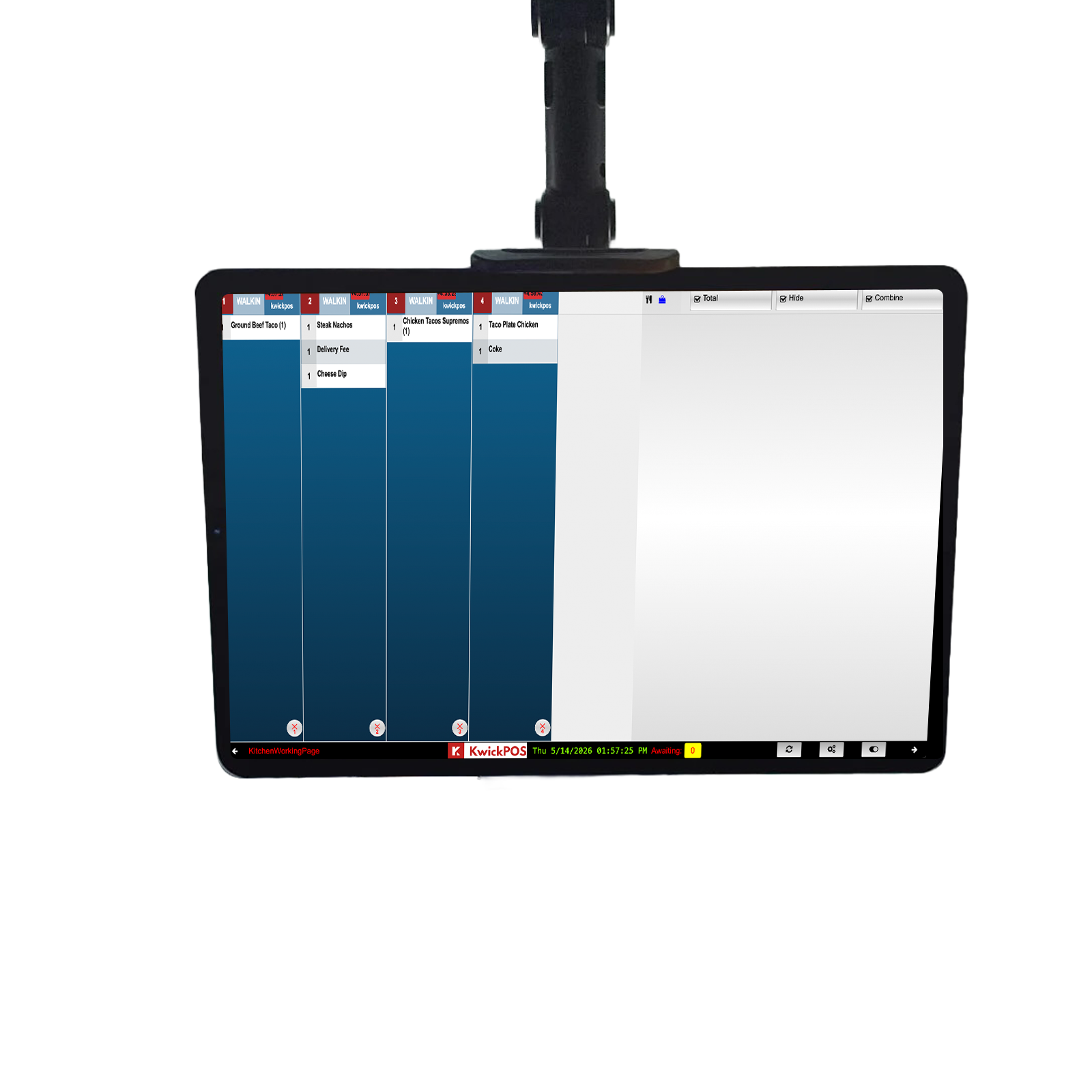 Tablet KDS